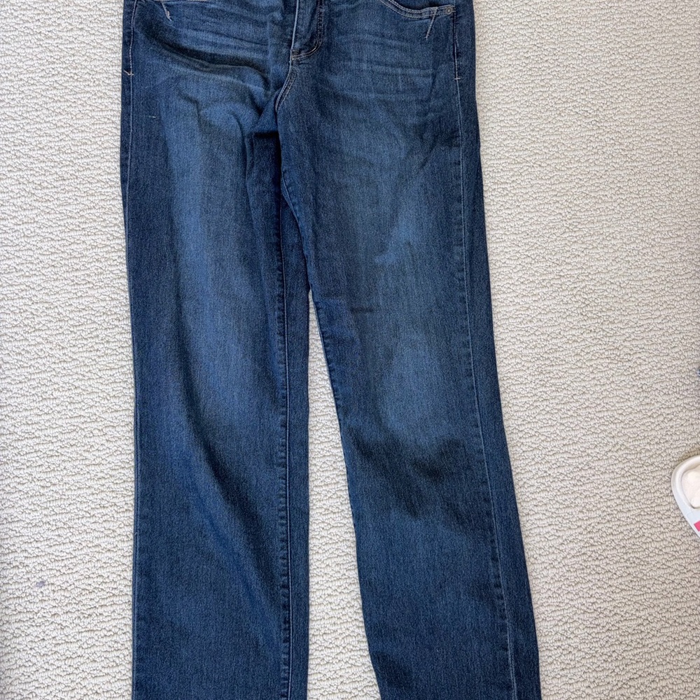 Democracy Women's Dark Blue Straight-Leg Jeans